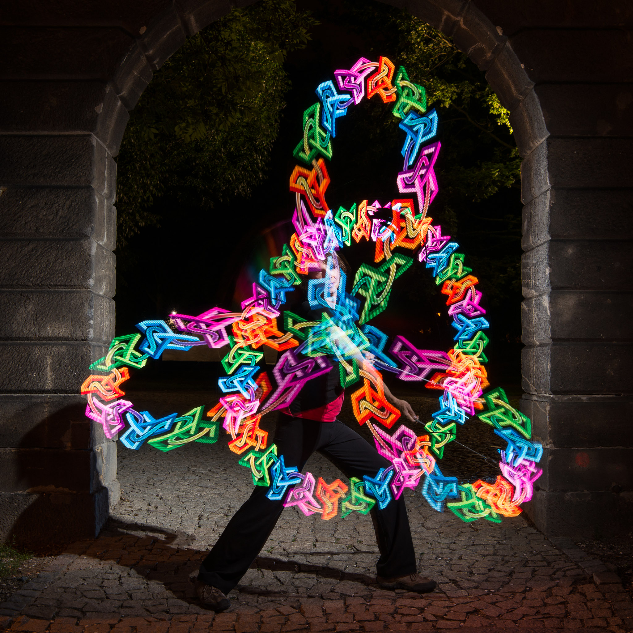 Visual Poi V4 MINI single piece Pyroterra Lighttoys