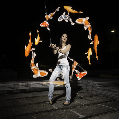 Visual Poi CLASSIC – programmable pixel poi by Pyroterra Lighttoys