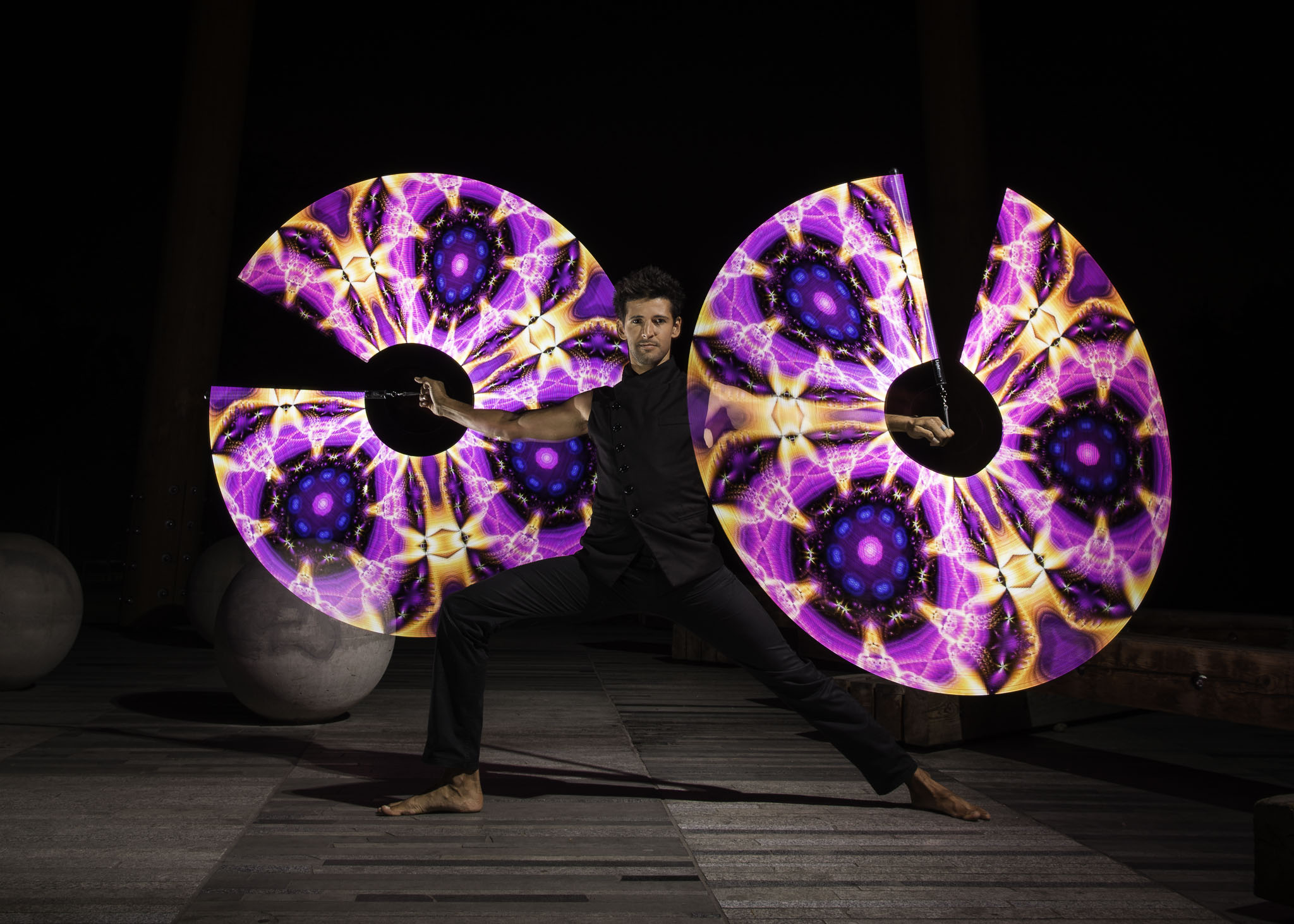 Visual Pixel Poi MAXI - Pyroterra Lighttoys