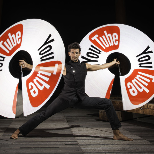 Visual Poi MAXI – programmable pixel poi by Pyroterra Lighttoys