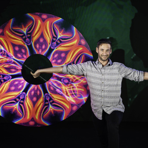 Amazing colors on Visual Poi V5 MAXI