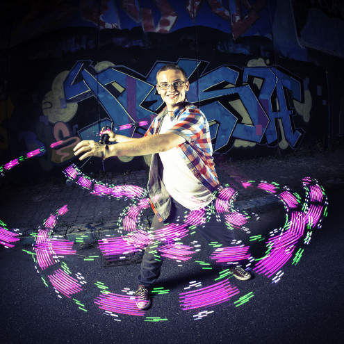 Zebra Poi featuring Jonathan Alvarez