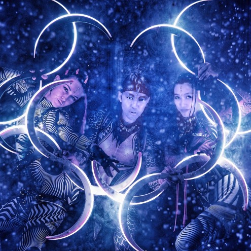 LED Buugeng with Dai Zaobab, Iness.ne, Kiki_jc, photo by Jack_photo_tailor, event Kaguzuchi_official.