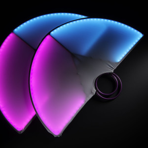 LED MOON Fan - great programmable fan for spinning