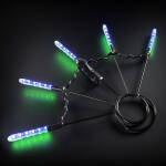 LED fans for spinning & programmable