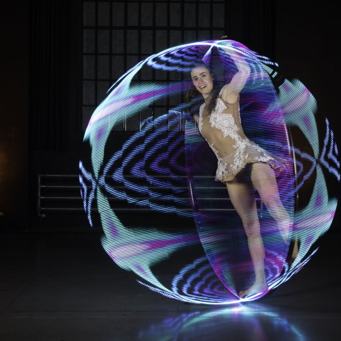 Fully Programmable LED Cyr (Volta) Wheel