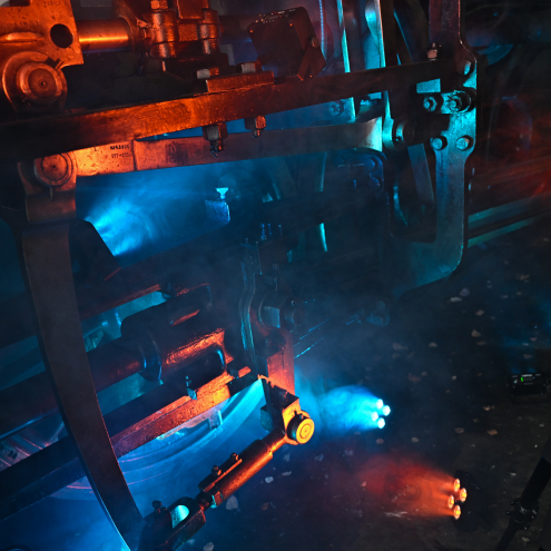 Lighting up a train with Stage Light FT!