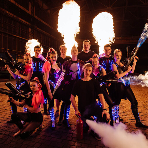 Let’s bring some heat to your audience with SFX flamethrower!