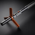 Pyrotechnic boom spinning Dragon Staff for pyrotechnics