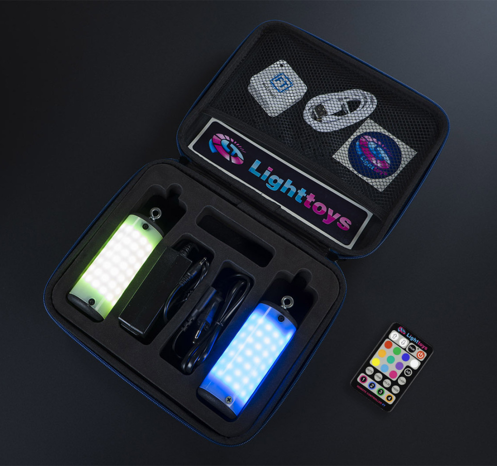 RGB LED photo light by pyroterra