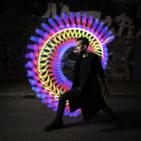 Set any picture you wish with precise colors