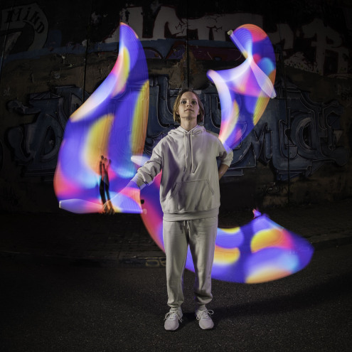 Programable pixel led club FT2 with Lighttoys composer