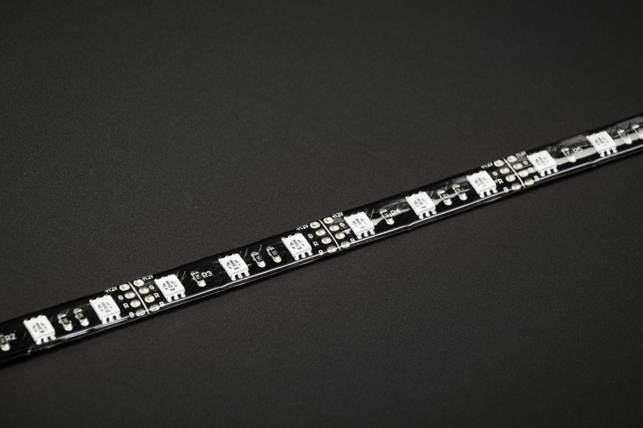 Black RGB LED strip 12V IP65 waterproof