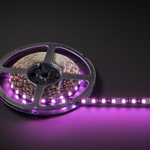 Black RGB LED strip 12V