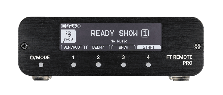 FT Remote PRO - front panel transparent