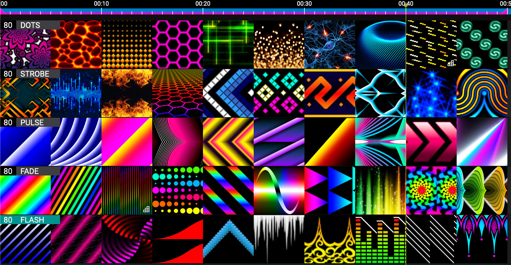 LED Buugeng FT2 - patterns