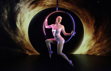 LED aerial hoop lyra pixel programmable - Lighttoys