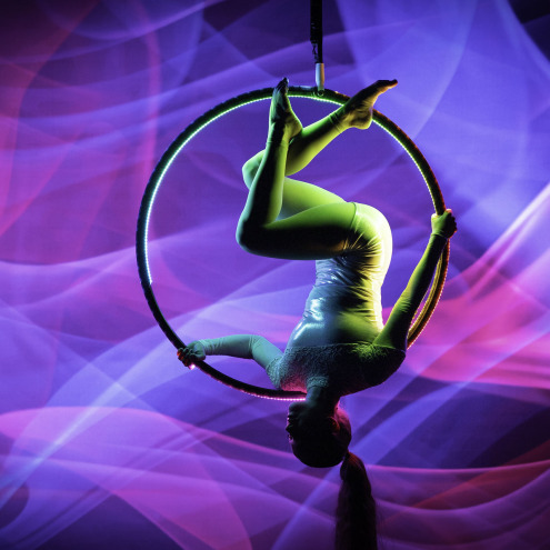LED Aerial Hoop FT2 – take your skills into the sky