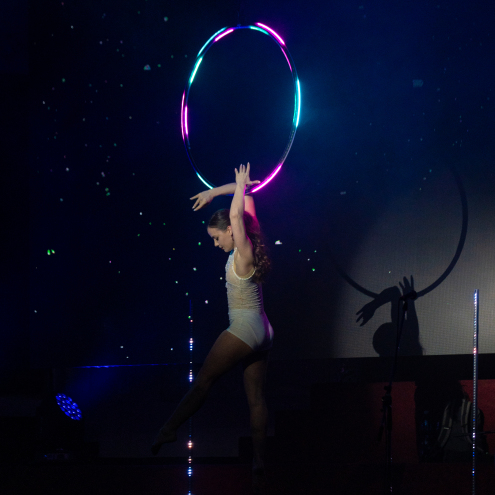 LED programmable Lyra – with unique light diffusion effect