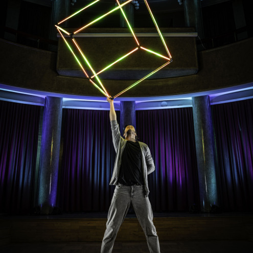LED Lumi cube – programmable graphic LED cube