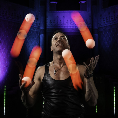 LED Juggling Ball – many colors & effects