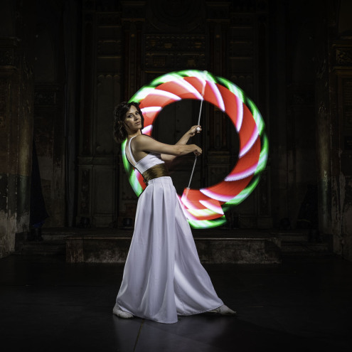 Lumi Poi – great rope with a knob