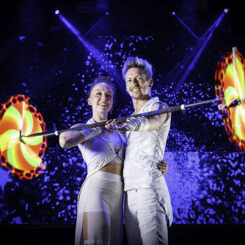 Lumi Dragon Staff – a graceful elegance in motion