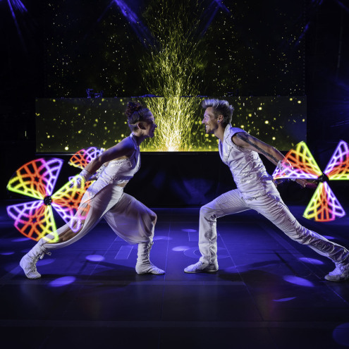 Lumi Dragon Staff – hypnotizing effects all around