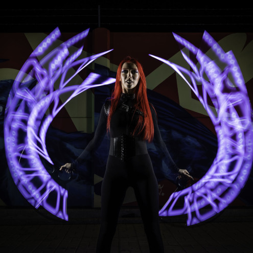 LED Fans FT2 – beautiful diffused pixel light