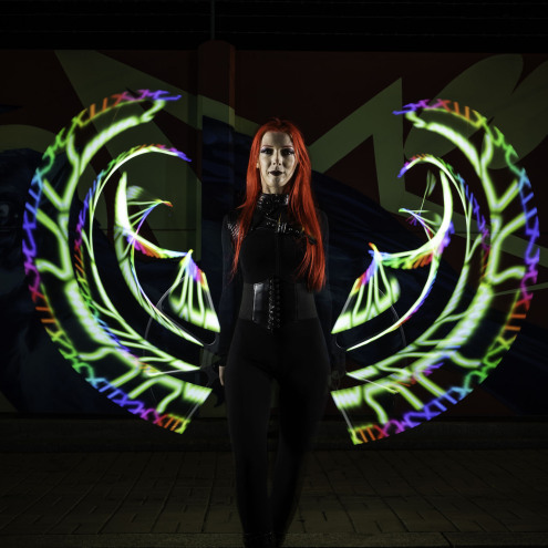 LED Fans FT2 – advanced effects for professional performers