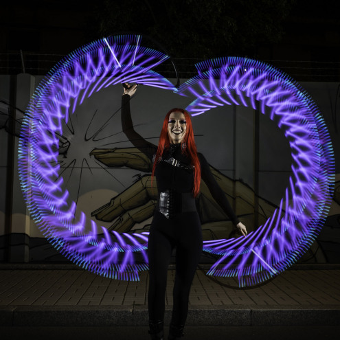 LED Fans FT2 – programmable patterns, pictures and effects