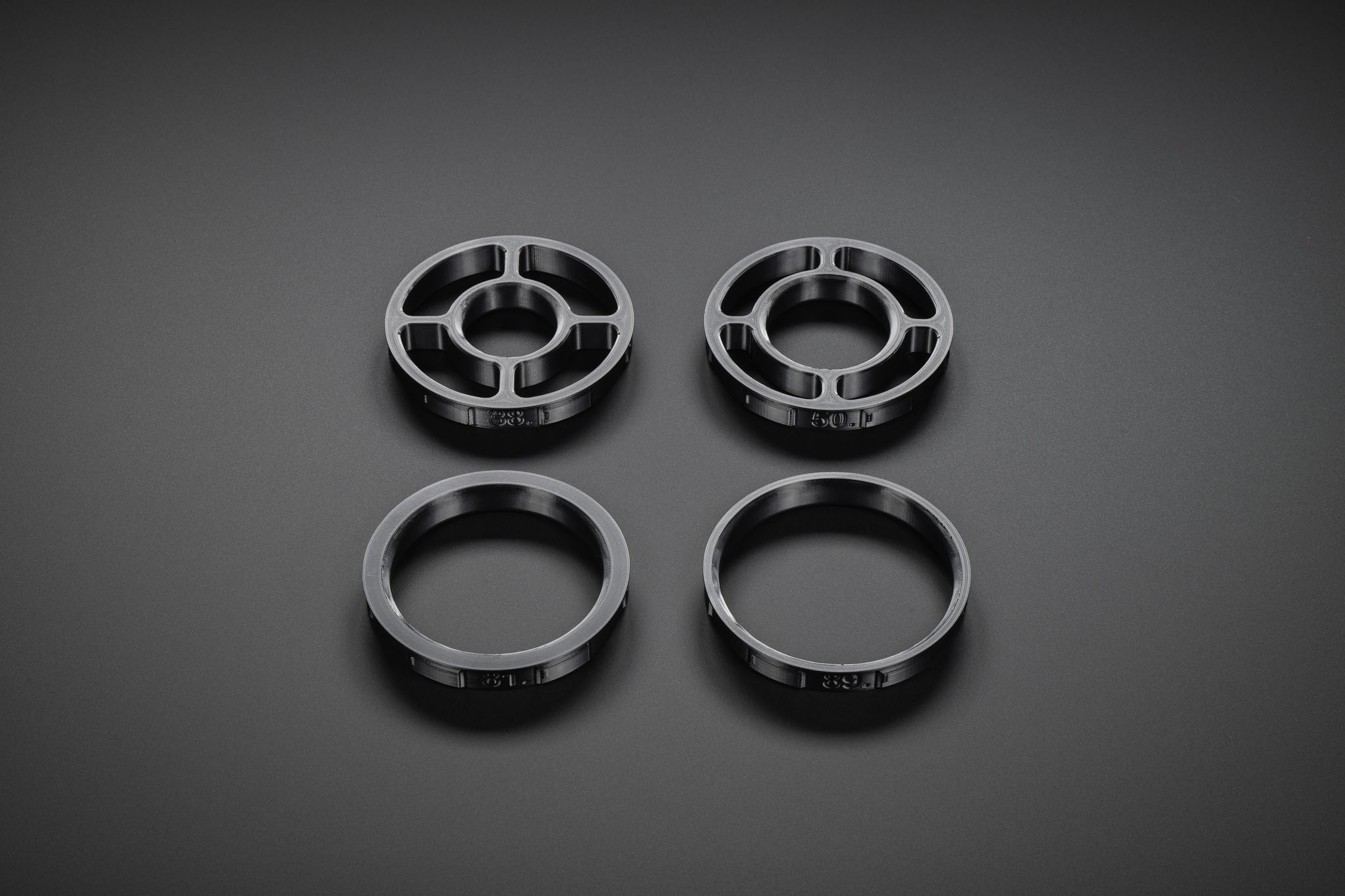 Fan center rings