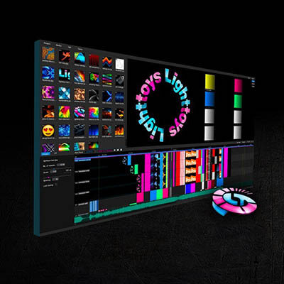 Lighttoys Composer - floating thumbnail
